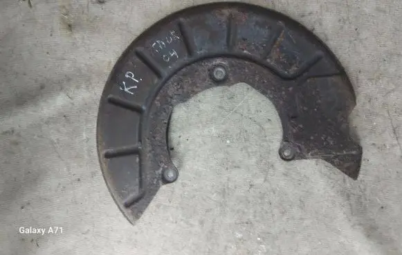 Volkswagen Touran I Front brake disc dust cover plate 
