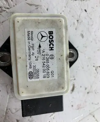 Mercedes-Benz CLS C219 ESP acceleration yaw rate sensor A2165420018 0265005623
