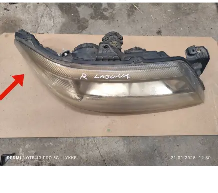 Renault Laguna II Headlight/headlamp 8200002466 89004692 00DC041HH