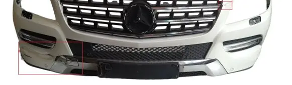 Mercedes-Benz ML W166 Front bumper a1668850025 A1668850137 a1668851225