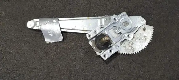 Sliding door window regulator with motor