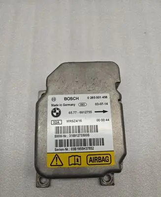 BMW 5 E60 E61 Airbag control unit/module 6912755 0285001458 31691275500B