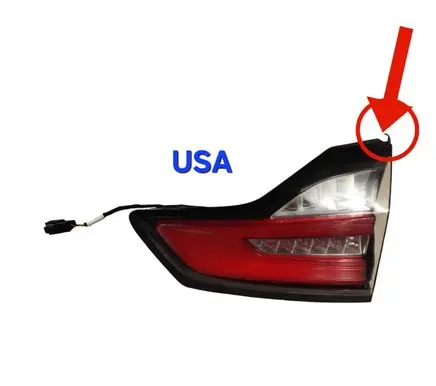Ford Edge II Tailgate rear/tail lights KT4B13A602 KT4B13A602BJ FZG6A