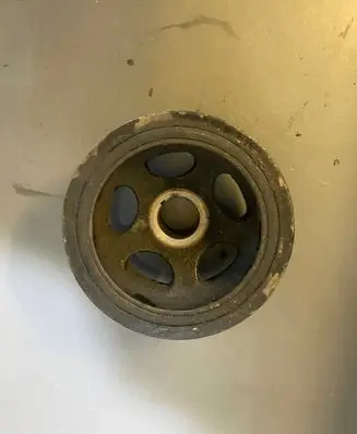 Mercedes-Benz S W221 Crankshaft pulley A6420300003