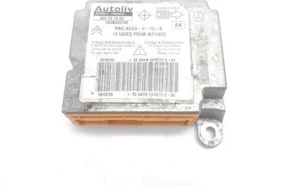 Citroen Xsara Airbag control unit/module 9646469180 600237600