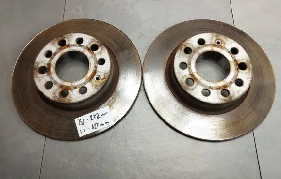 Audi A3 S3 8V Rear brake disc