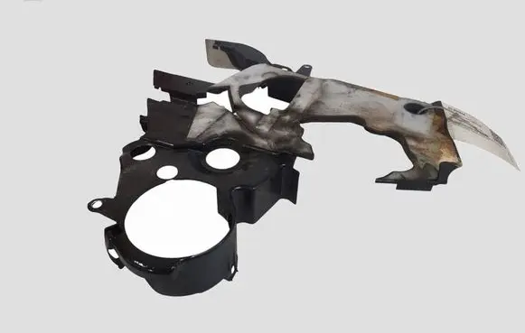 Volkswagen PASSAT B6 Timing belt guard (cover) 03L109145B