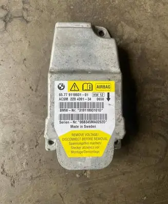 BMW 5 E60 E61 Airbag control unit/module 6577911893101 220439134 31911893101D