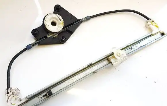 Sliding door window regulator with motor