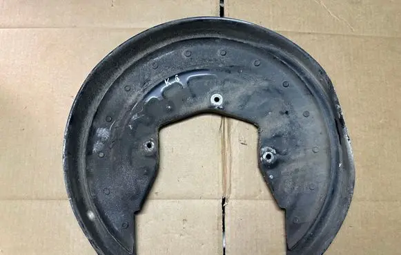 Volkswagen Phaeton Rear brake disc plate dust cover 