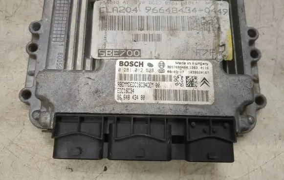 Citroen C3 Engine control unit/module 9657699480 9664843480 0281012523