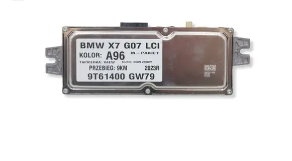 BMW X7 G07 Camera control unit module 5B33838MWGK2603