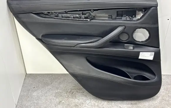 BMW X5M F85 Rear door card panel trim T0510636 T0507782 1184294X