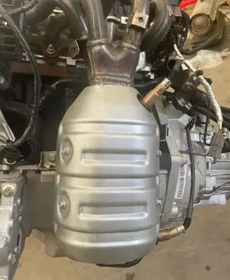 MG ZS Catalyst/FAP/DPF particulate filter 