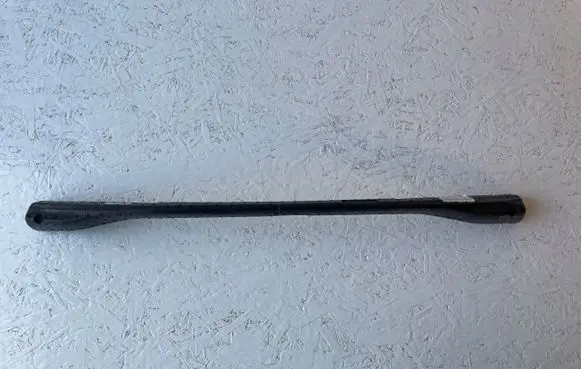 Front bumper foam support bar