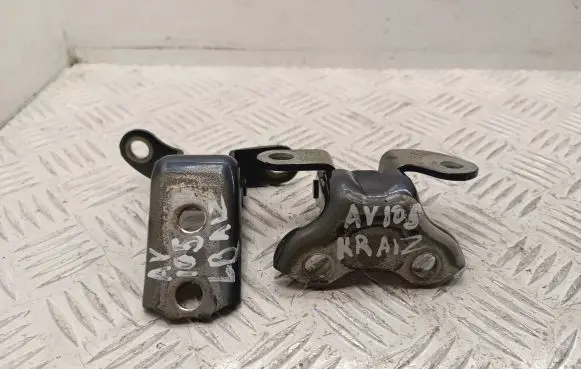 Rear door hinge set