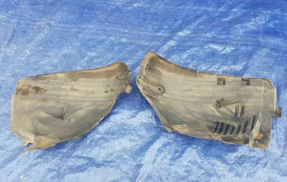 Mercedes-Benz E W211 Front wheel arch liner splash guards 2116980230FDD A2116980230 A2116981430
