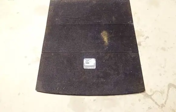 Volkswagen PASSAT B6 Trunk/boot mat liner 3C9863463