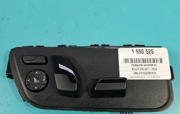 BMW 5 G30 G31 G38 Seat control switch 9384910 IMPRK1550525