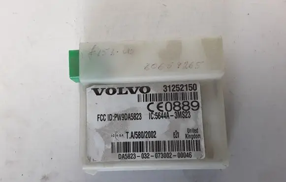 Volvo S40 Alarm control unit/module 31252150