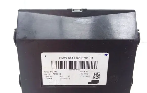 BMW 3 F30 F35 F31 Air conditioning/heating control unit 9296781 64119296781