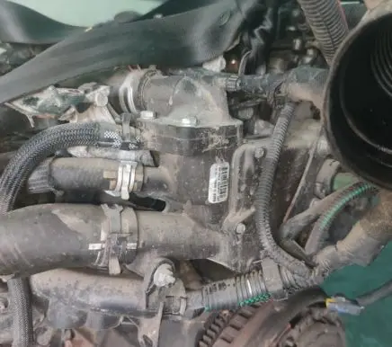 Citroen C5 Engine coolant pipe/hose 9643211880