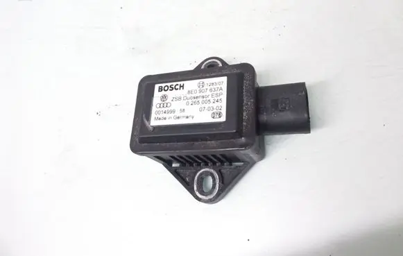Volkswagen PASSAT B5.5 ESP acceleration yaw rate sensor 8E0907637A 0265005245
