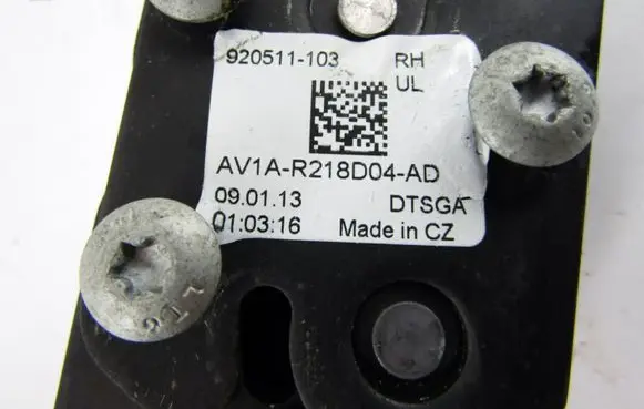 Ford B-MAX Front door lock AV1AR218D04AD