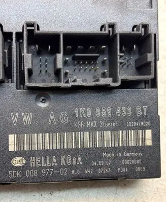Volkswagen PASSAT B6 Comfort/convenience module 1K0959433BT 00020000 5DK00897702