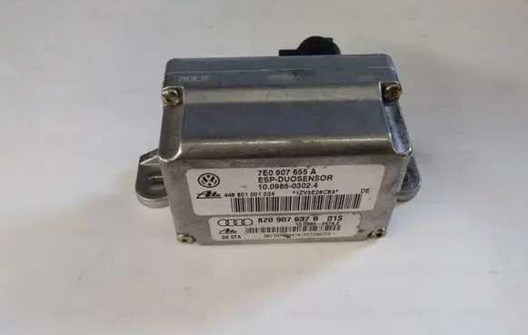 Audi A2 ESP acceleration yaw rate sensor 7E0907655A 10098503024