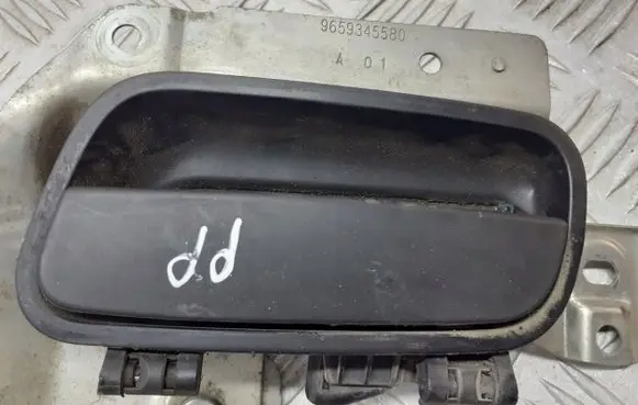 Citroen Berlingo Front door exterior handle/bracket 9659345580