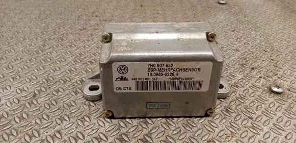 Porsche Cayenne (9PA) ESP acceleration yaw rate sensor 7H0907652