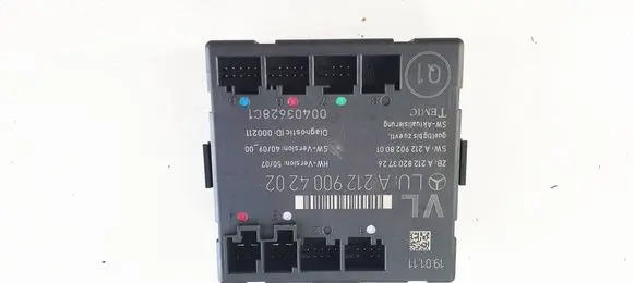 Mercedes-Benz E W212 Door control unit/module A21290042020 A2129004202