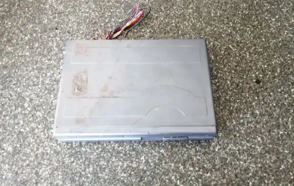 Navigation unit CD/DVD player