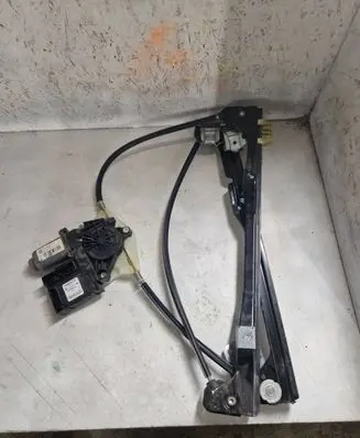 Volkswagen Caddy Front door window regulator with motor 5K0959793