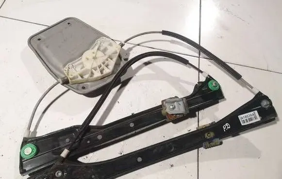 Sliding door window regulator with motor