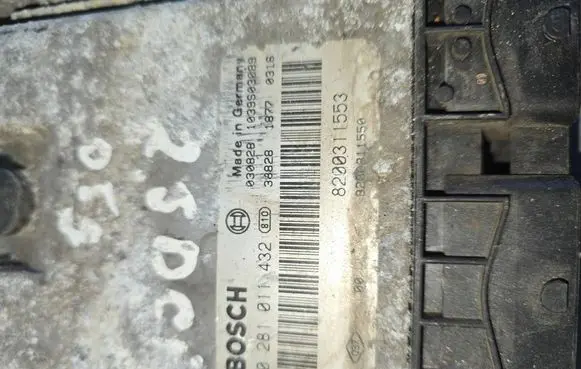 Renault Master II Engine control unit/module 0281011432 8200311553