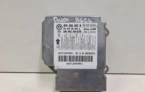 Audi A6 S6 C6 4F Airbag control unit/module 4F0959655B 4F0910655A 5WK43416