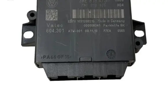 Volkswagen PASSAT B7 Parking PDC control unit/module 3AE919475 7N0919475 000006341