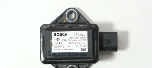 Audi A6 S6 C5 4B ESP acceleration yaw rate sensor 8E0907637A