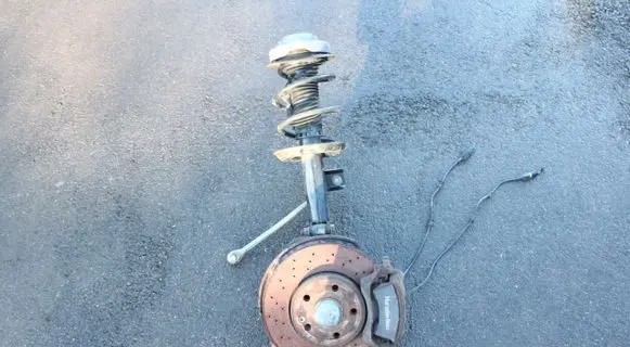 Mercedes-Benz A W176 Front wheel hub spindle knuckle