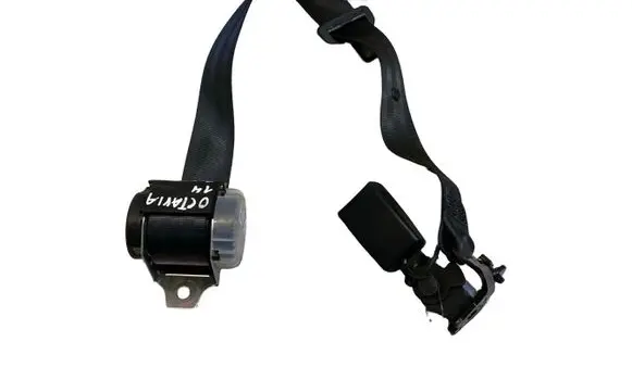 Skoda Octavia Mk3 (5E) Middle seatbelt (rear) 620153800E 5E0857807RAA 8V0857740QVZ