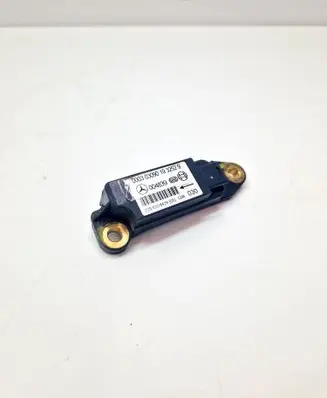 Airbag deployment crash/impact sensor