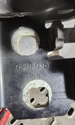 Dodge Journey Rear door lower hinge 938AD 2388