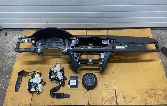 Audi A6 S6 C7 4G Airbag set with panel 
