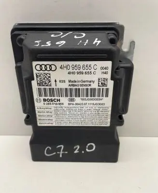 Audi A6 S6 C7 4G Airbag control unit/module 4H0959655C 0285010856