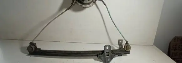 Audi 80 90 B3 Sliding door window regulator with motor 813837399D