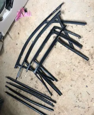 BMW X2 U10 Door card panel trim set 