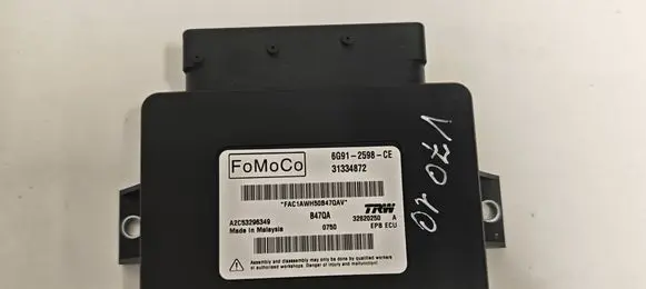Volvo V70 Hand brake control module 31334872 6G912598CE A2C53296349