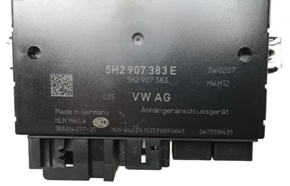 Volkswagen Tiguan Tow bar trailer control unit/module 5H2907383E